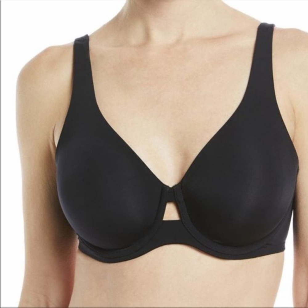 Wacoal first instinct 855280 black underwire bra size 40D